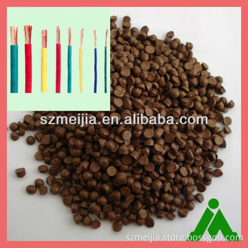 Flexible PVC pellets for insulations of wire/cable